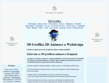 Tablet Screenshot of 3d-grafika.deni.cz
