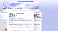 Desktop Screenshot of deni.cz