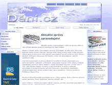 Tablet Screenshot of deni.cz